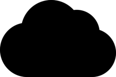 Cloud Full Of Rain Craft Design Svg File, Free Vectors File